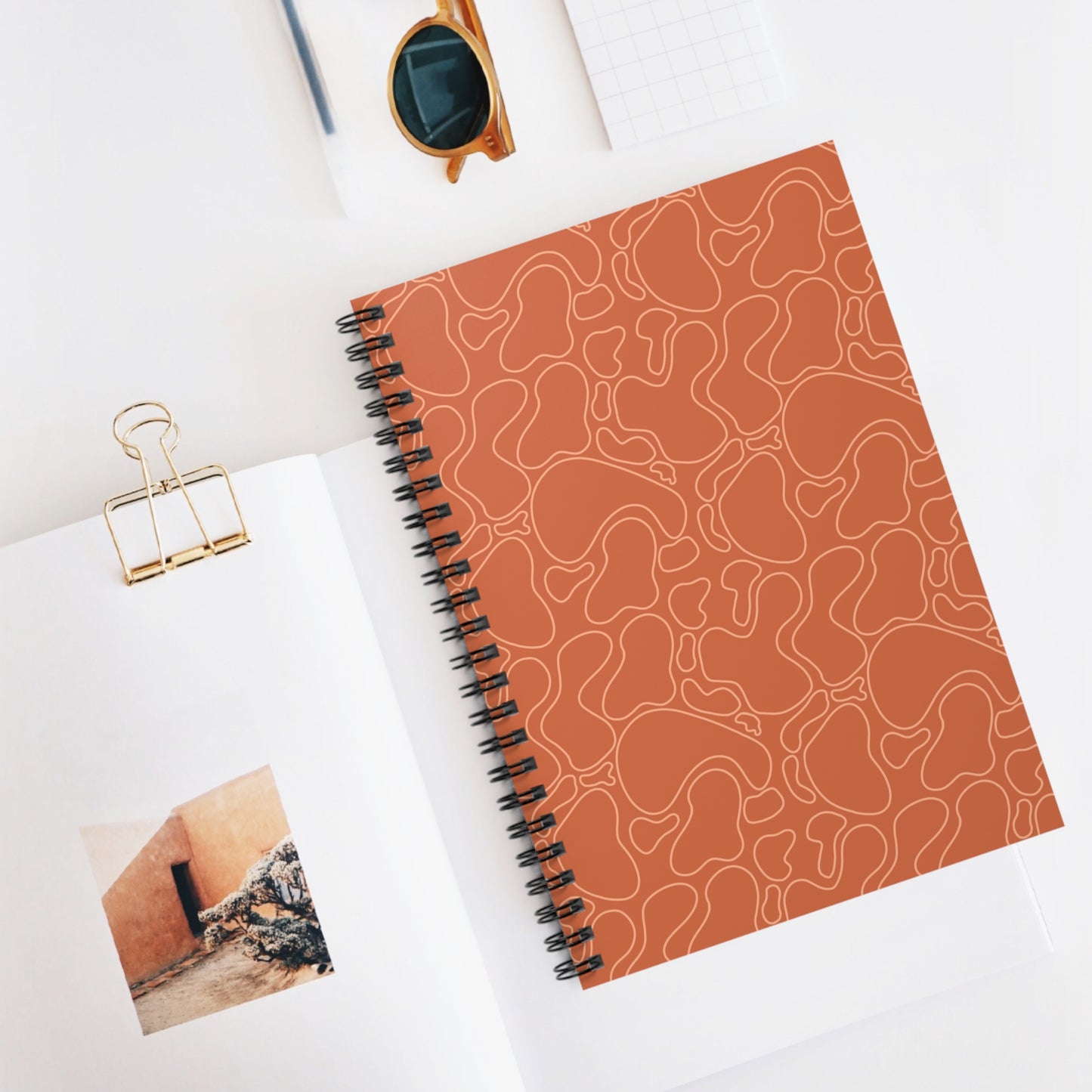 Abstract Spiral Notebook