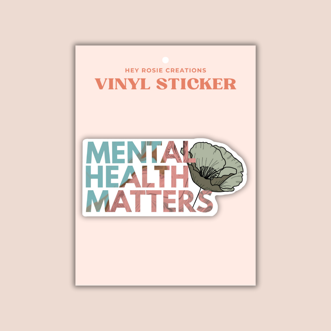 Mental Health Matters Stickers