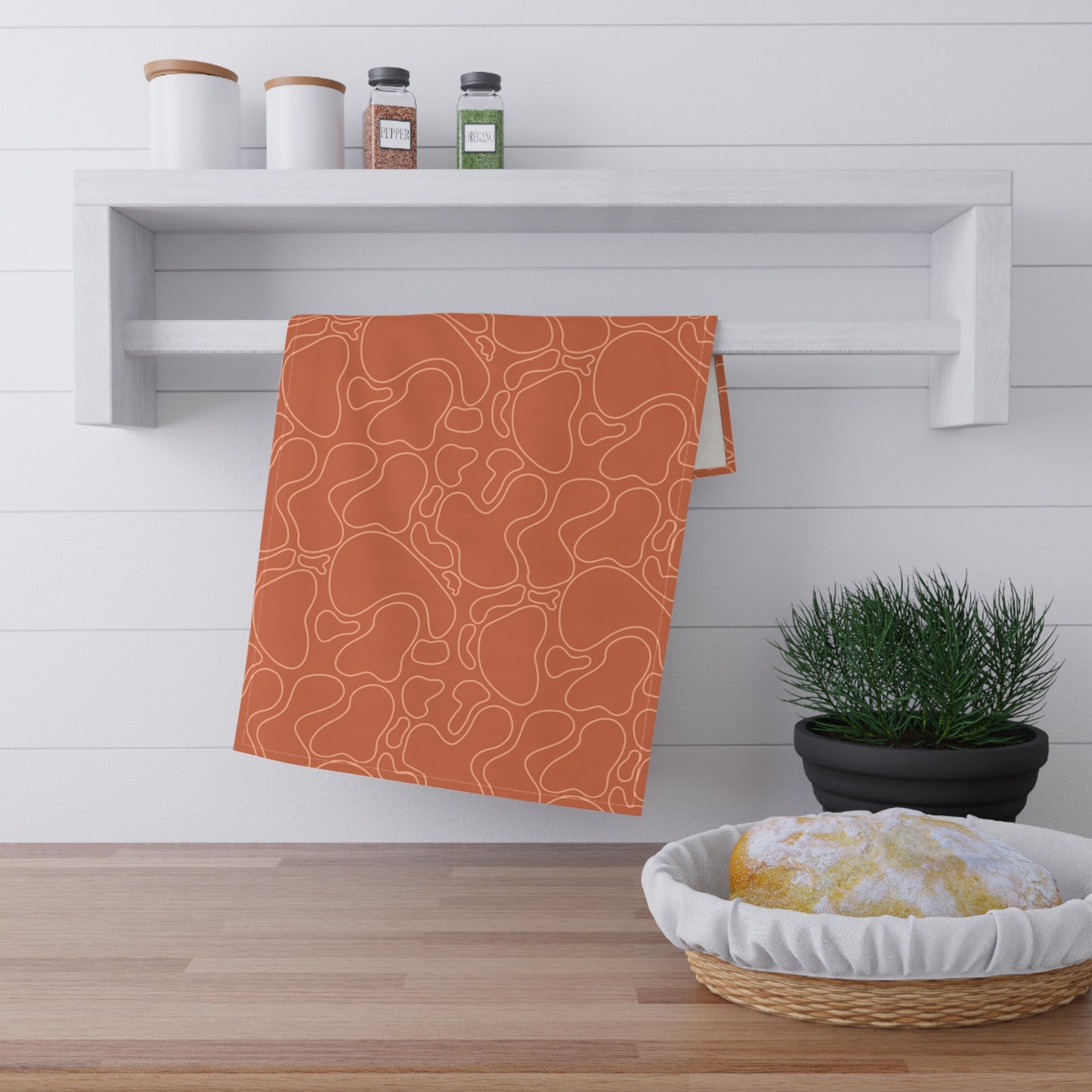 Modern Abstract Tea Towel