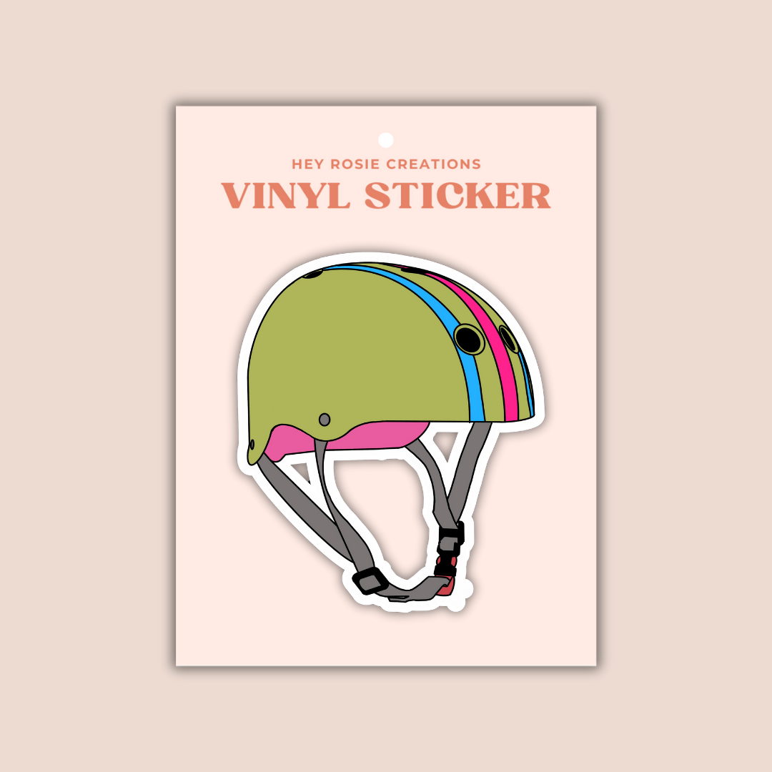 Roller Derby Helmet Sticker