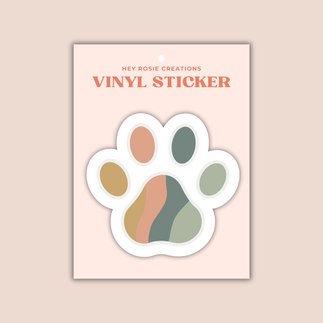 Animal Paw Stickers