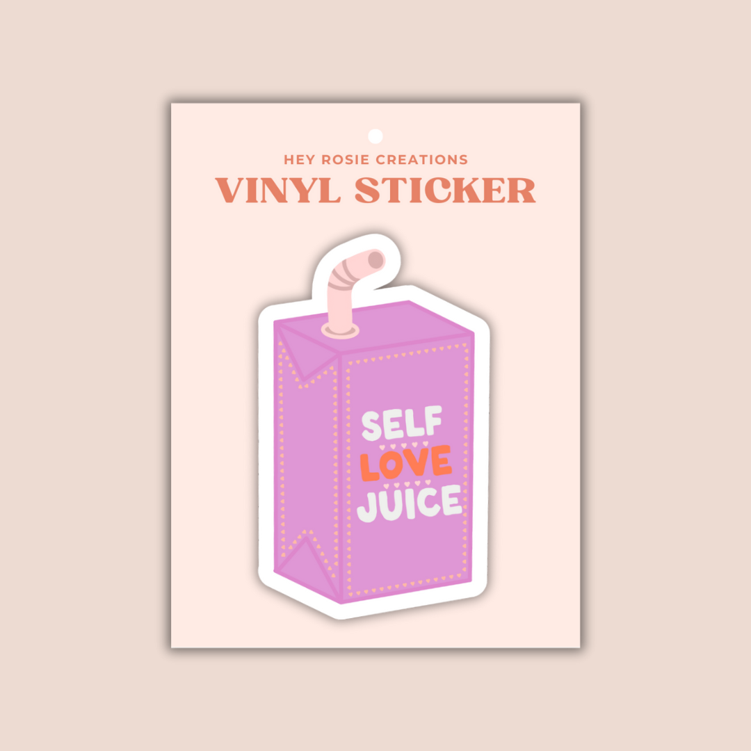 Self Love Juice Sticker
