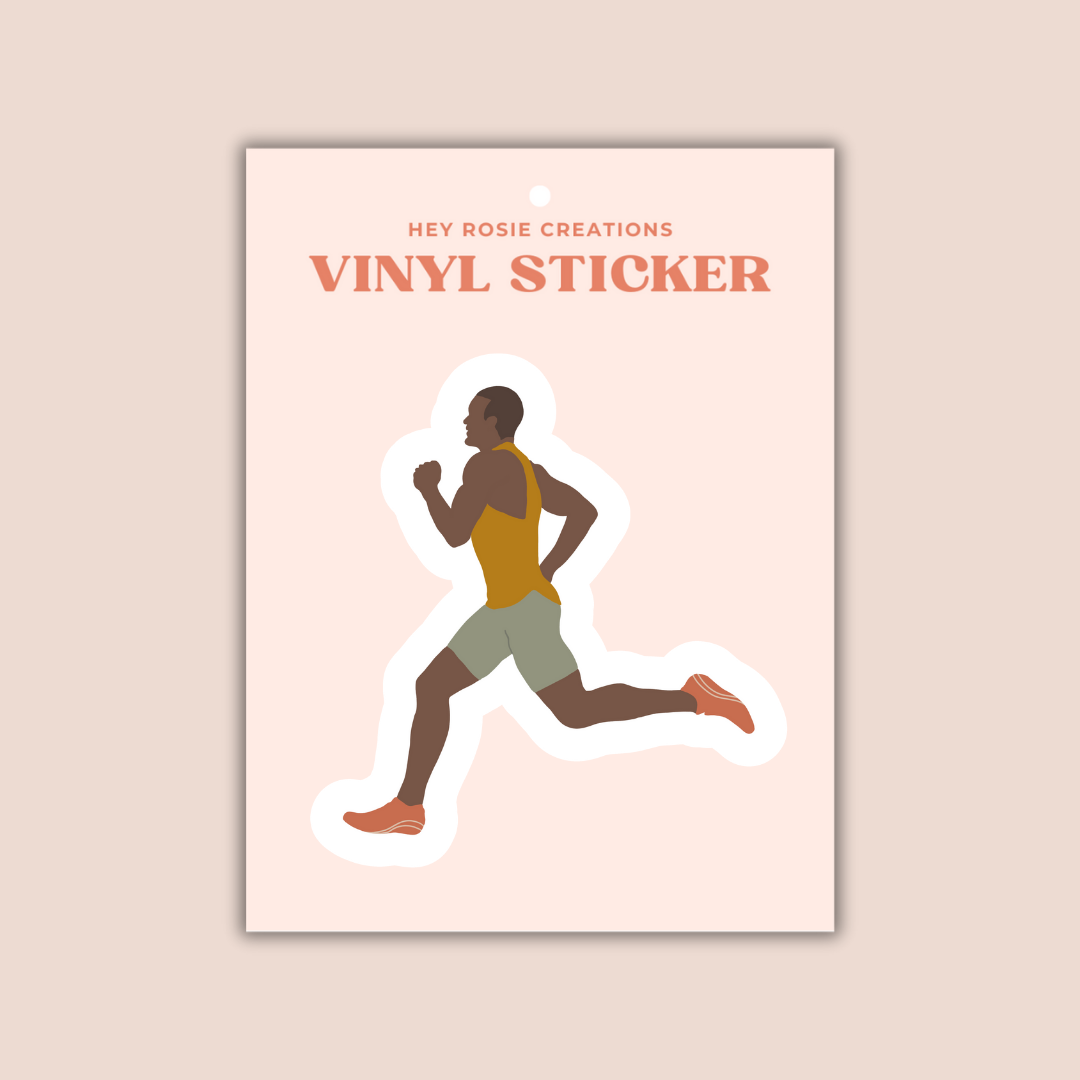 Running Man Sticker