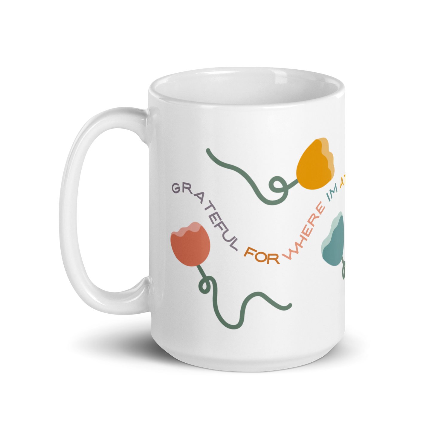 Grateful For Where I'm At Mug