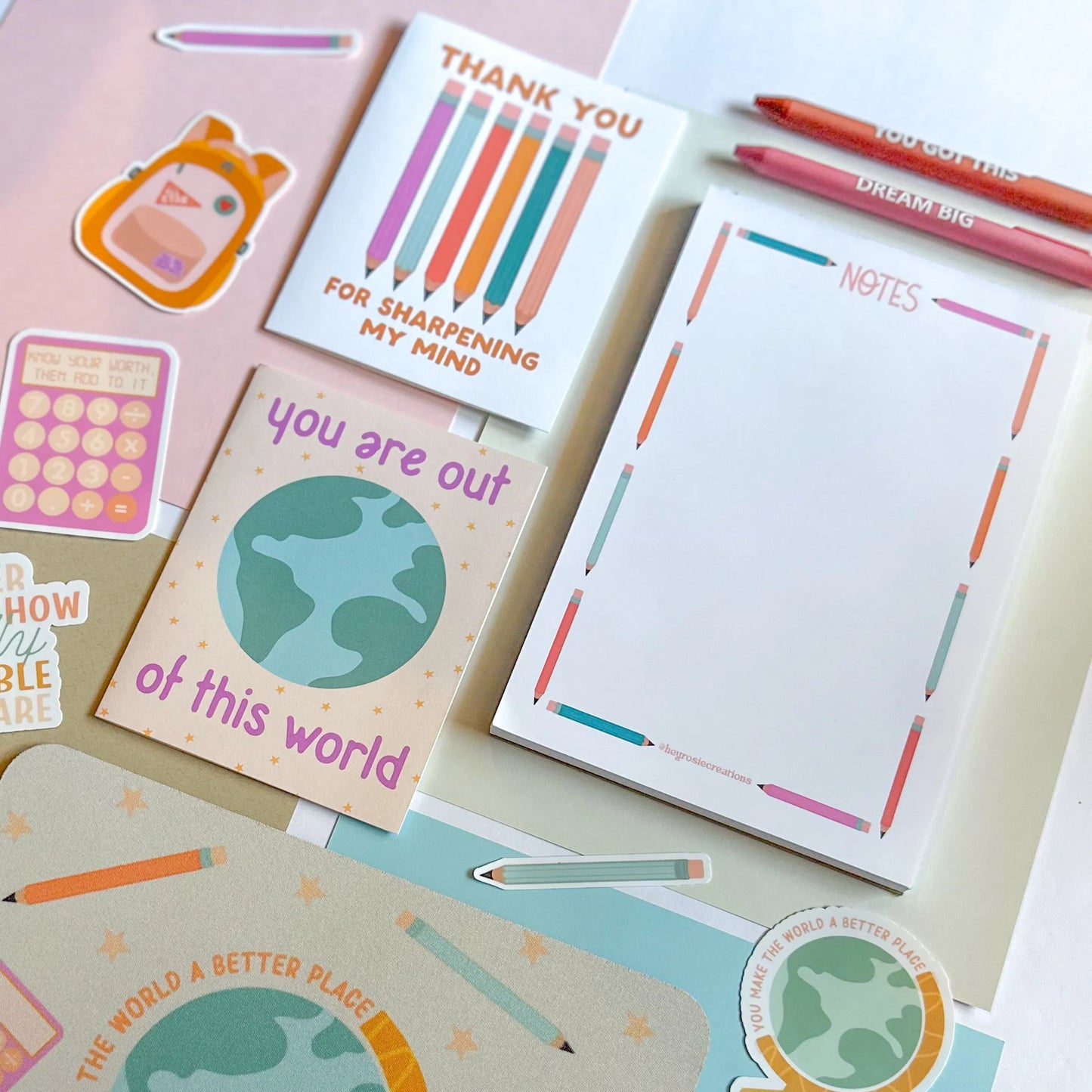 Pencil Notepad