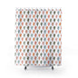 Colorful Cactus Pattern Shower Curtain