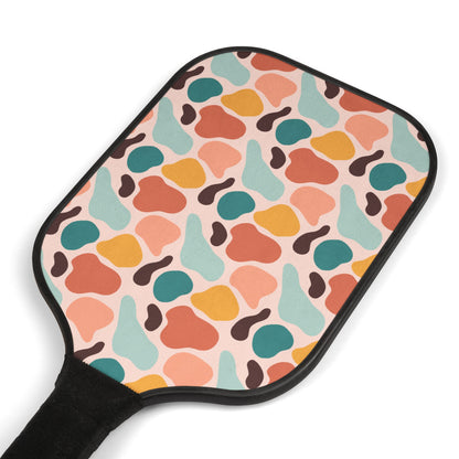 Colorful Abstract Pickleball Kit