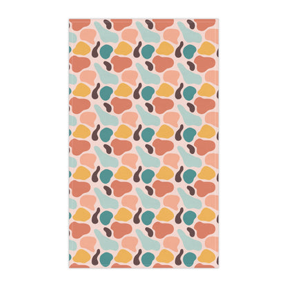 Colorful Abstract Organic Cotton Tea Towels