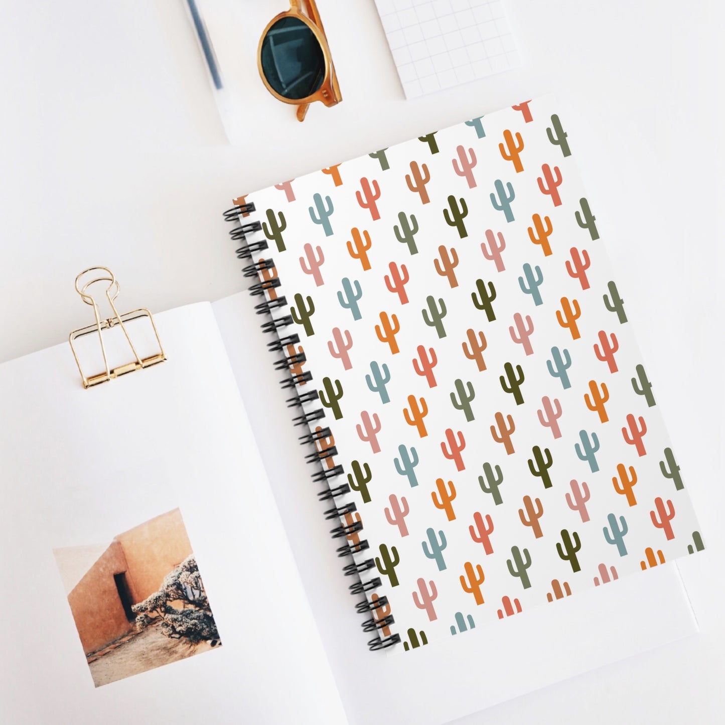 Cactus Spiral Notebook