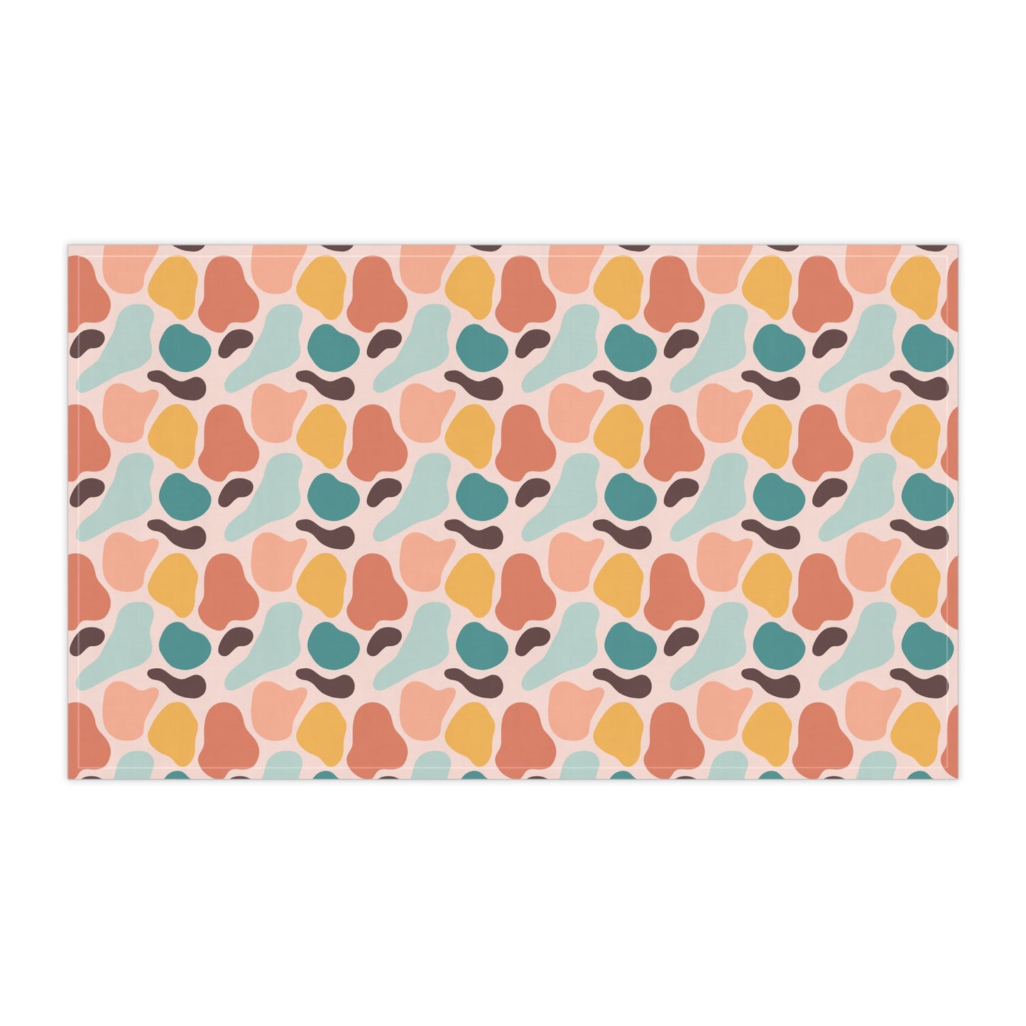 Colorful Abstract Organic Cotton Tea Towels