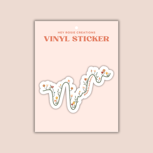 Growth is Not Linear Sticker